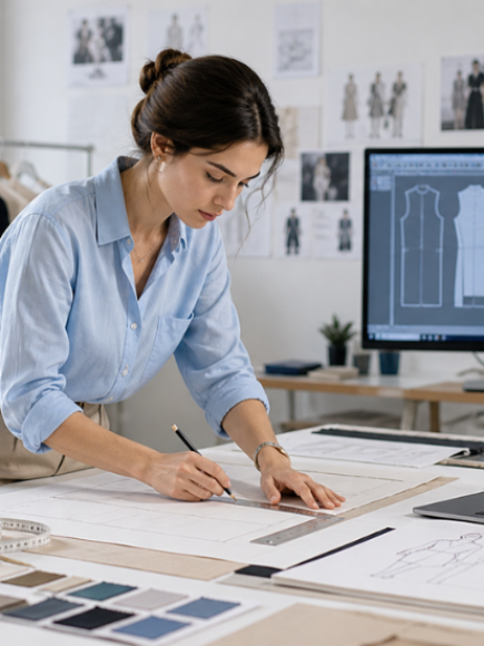 Máster en Diseño de Moda y Patronaje + Certificación Experto en Herramientas Informáticas de Patronaje